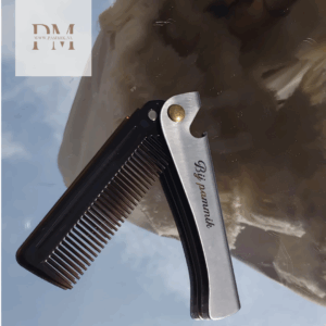 opvouwbare kam en bieropener