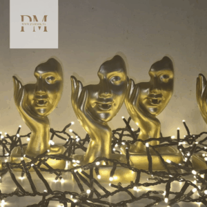 Backflow houder golden glow