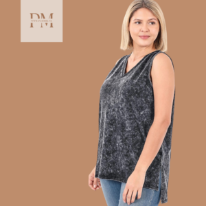 Ontwerp zonder titel – 2026-05-14T210727.204 Vintage Washed Sleeveless Top Curve & Comfort